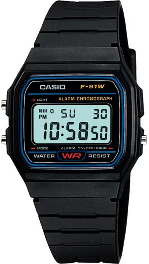 Casio F-91W-1Y  